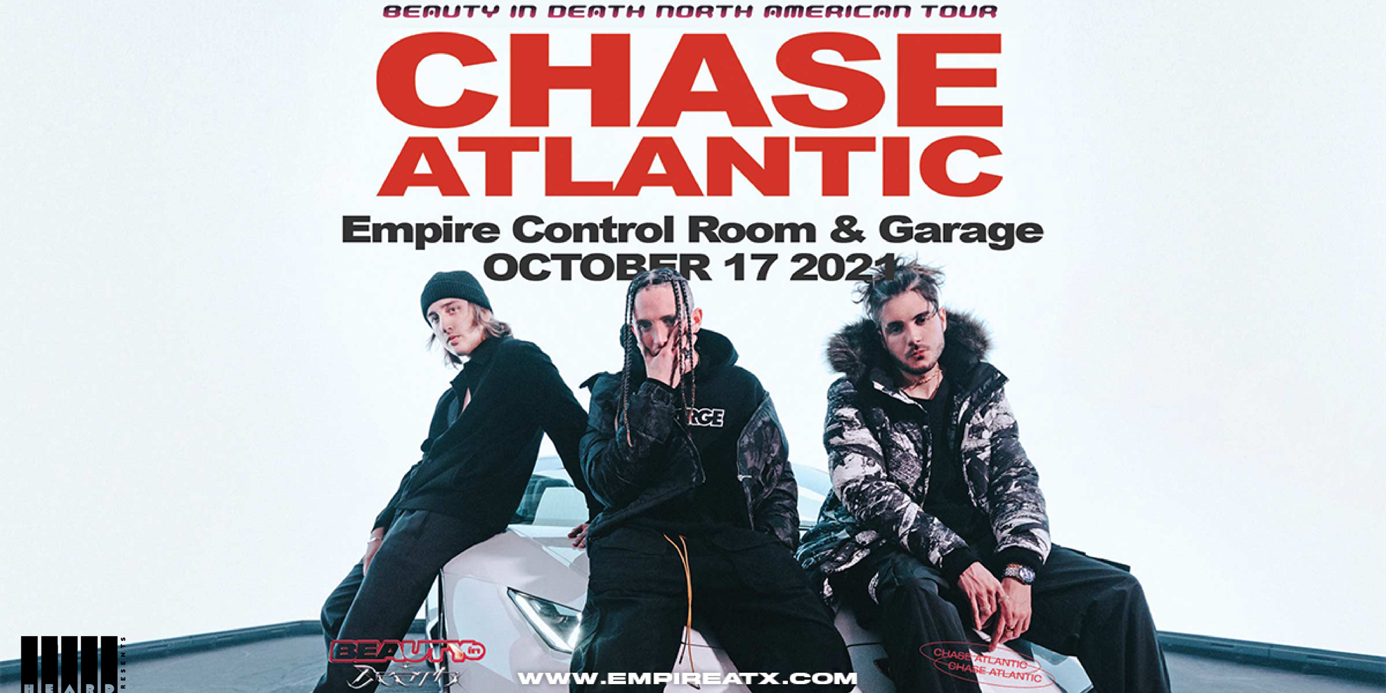 Chase Atlantic at Empire Garage 10/17 promotional image