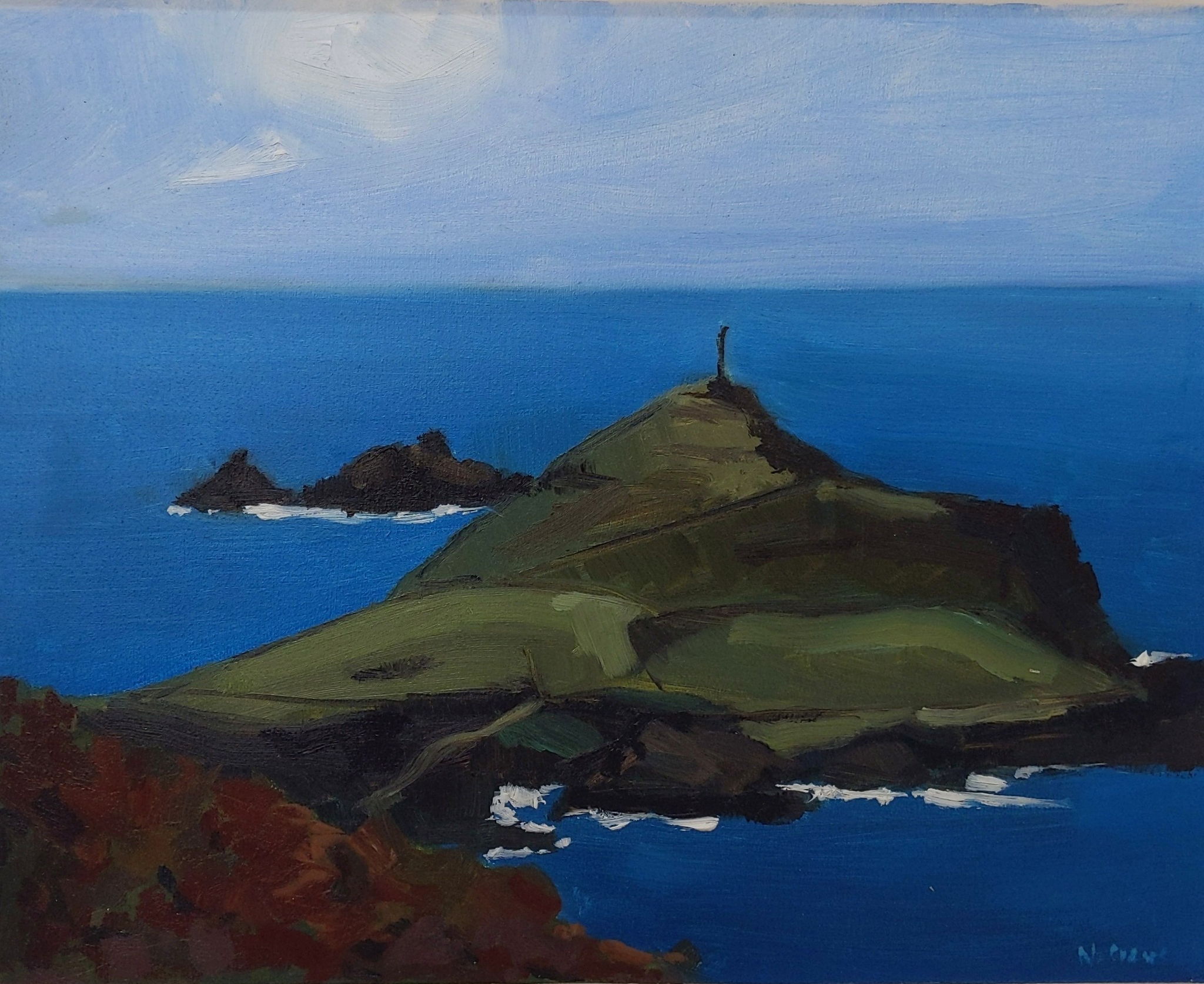 painting of cape cornwall