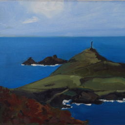 painting of cape cornwall