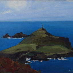 painting of cape cornwall