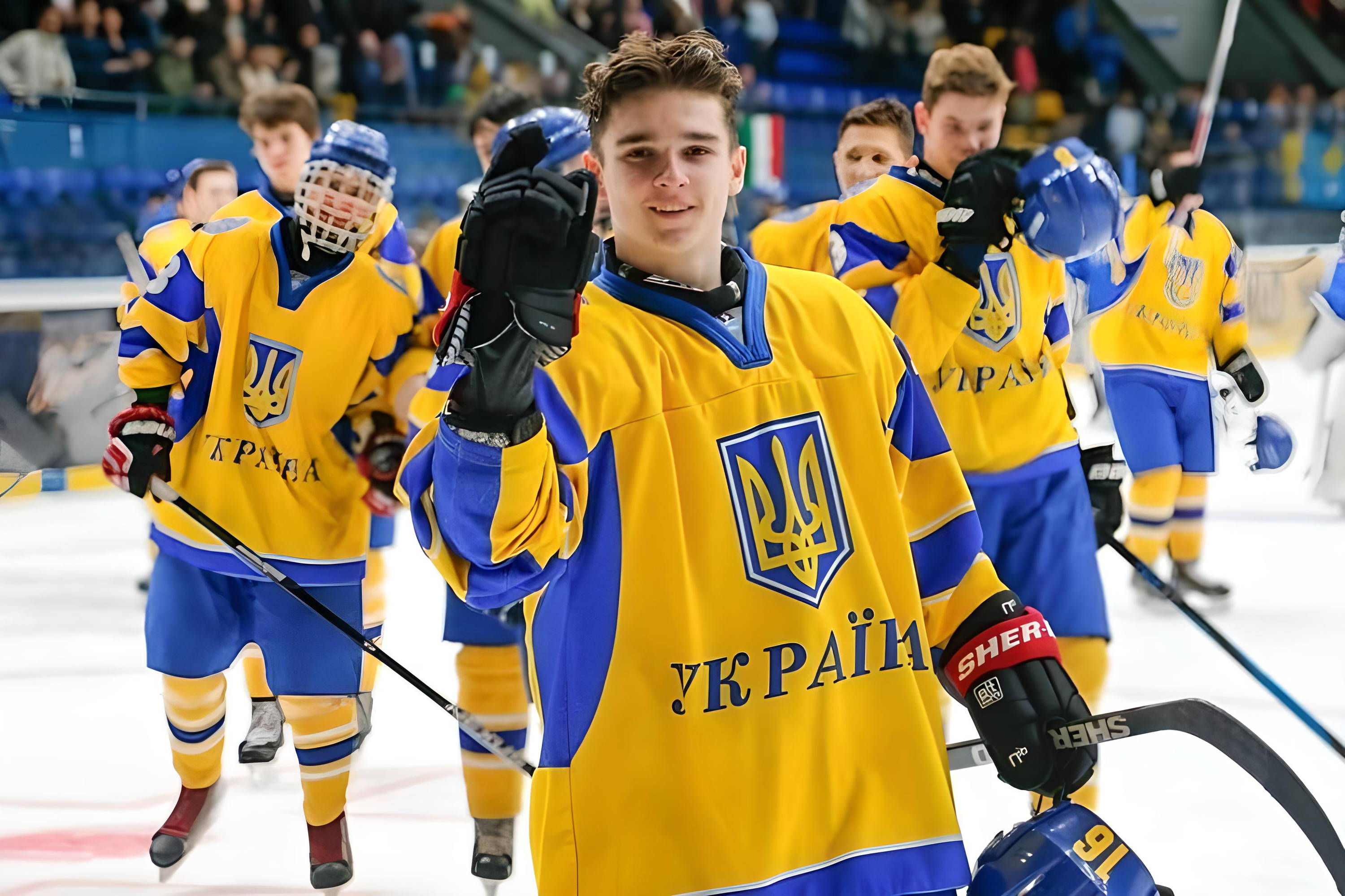 Ukranian hockey team