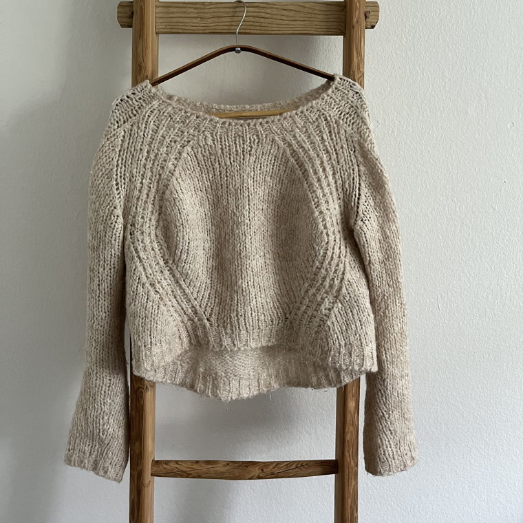 knitted wool sweater