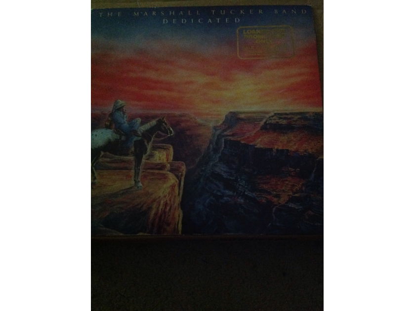 The Marshall Tucker Band - Dedicated Warner Brothers Records Promo Stamp Front Cover Vinyl NM