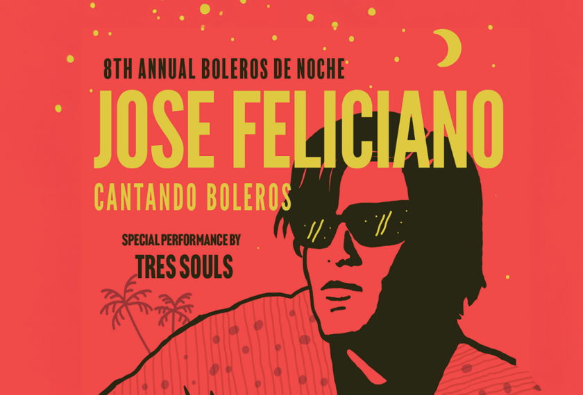8th Annual Boleros De Noche featuring José Feliciano and Tres Souls artwork