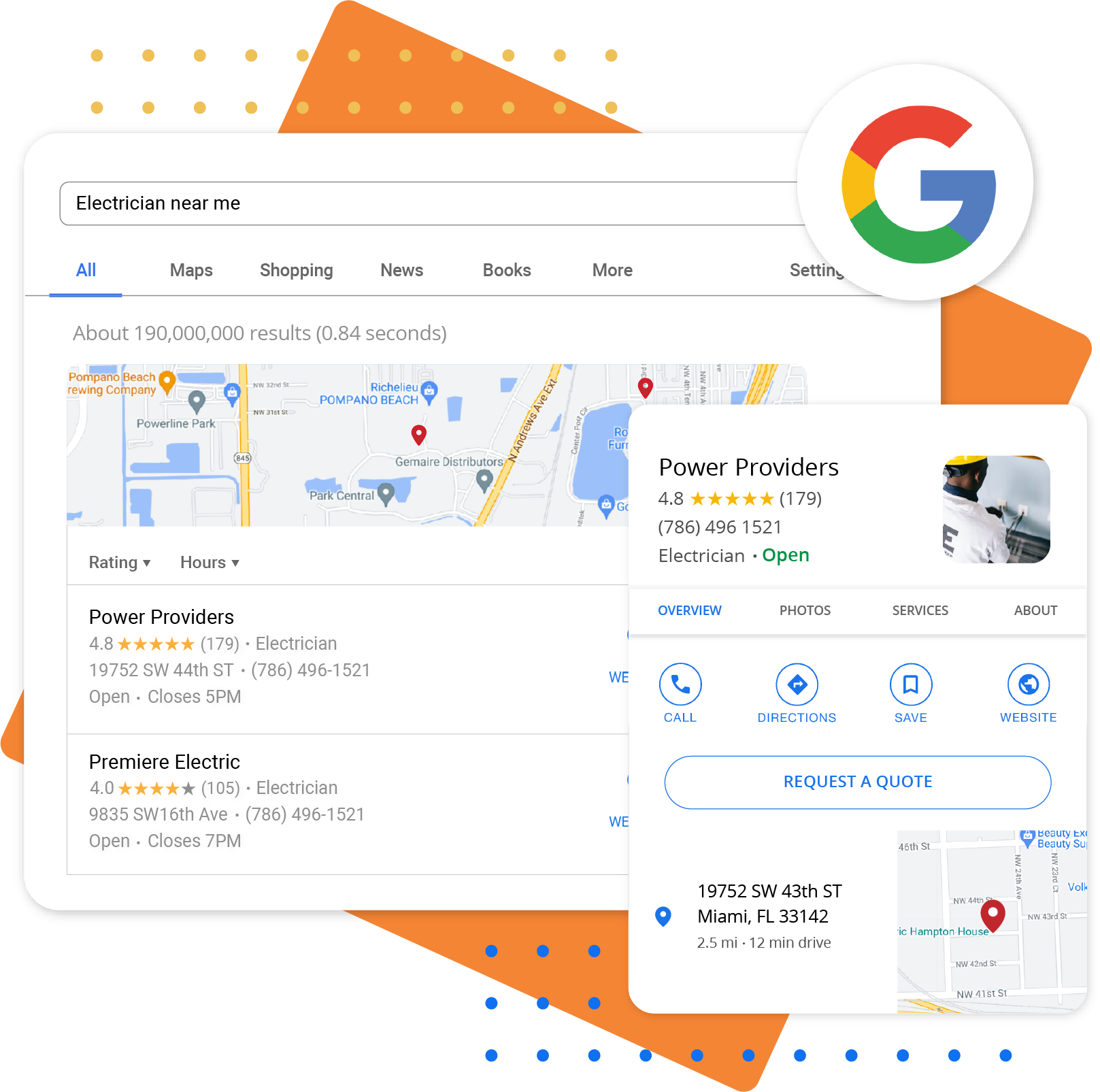 Google Maps Business Listing
