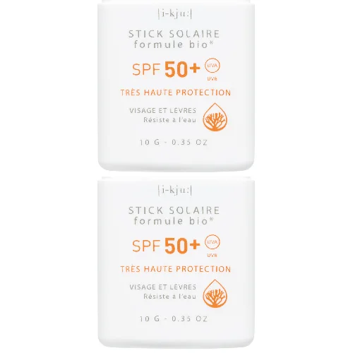 Stick Solaire Spf 50+ - Beige Sable - Lot De 2