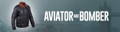 Aviator and bomber jacket