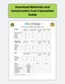 3DuxDesign downloadable construction cost guide