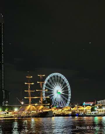 Night views of Bangkok’s illuminated landmarks