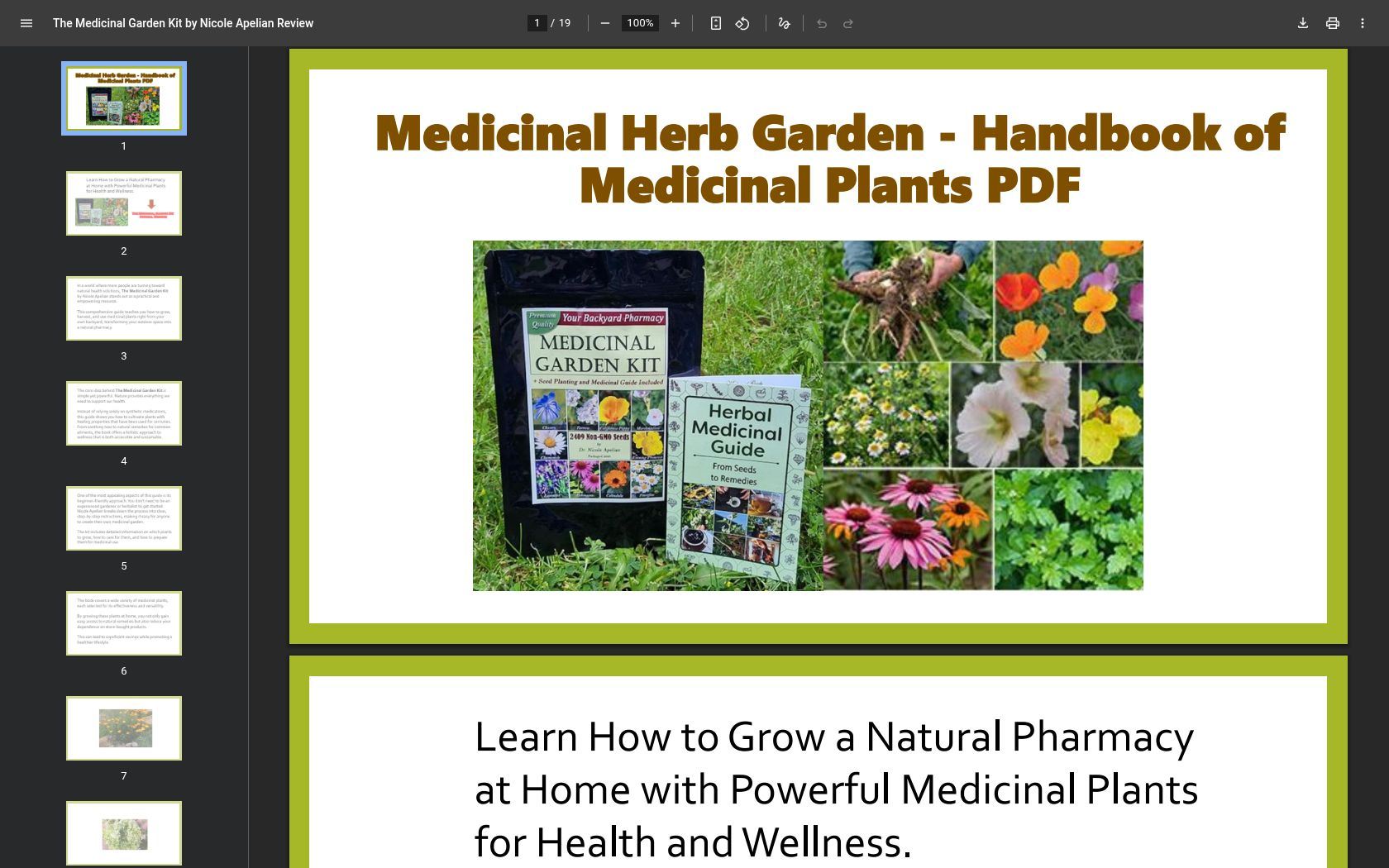 The Medicinal Garden Kit by Nicole Apelian Review