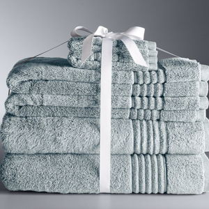 Simply Vera Vera Wang Signature 6-piece Bath Towel Set, Seaglass or Charcoal Color