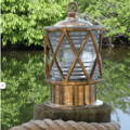 solid brass belfast vintage dock light