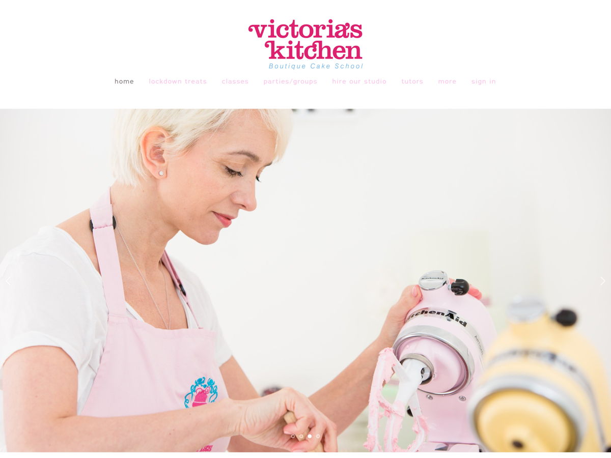 Screenshot of Victoria's Kitchen, from the teacher & educator websites collection.