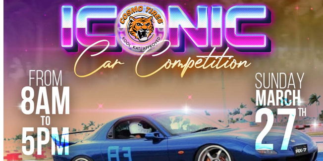 80's/90's Iconic Car Competition promotional image