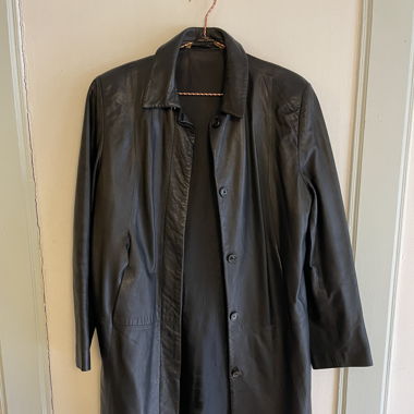 Beautiful long Leather Coat 