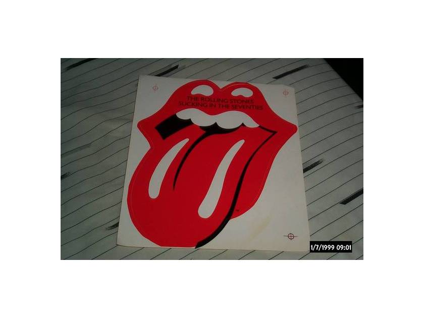 Rolling Stones - Promo Sucking The 70's sticker