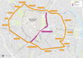 Carte des pistes cyclables à Montpellier