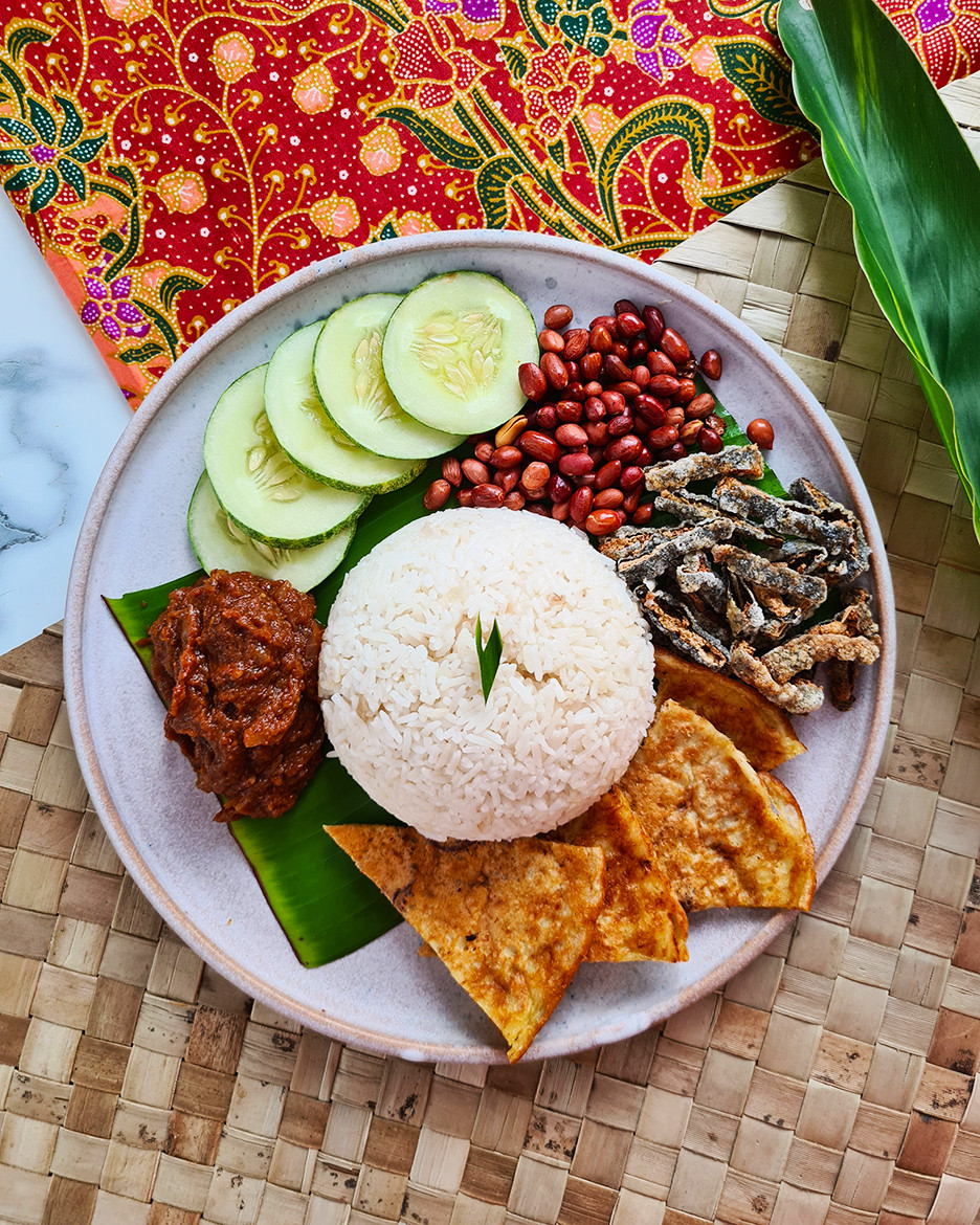 Vegan Nasi Lemak | The Kampung Vegan