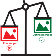 Optimize and reduce JPEG images