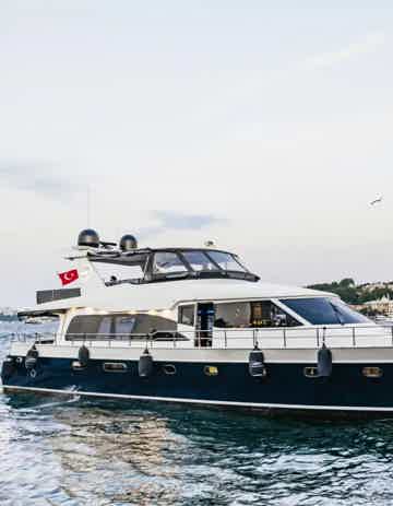 Enjoy a luxury sunset yacht cruise