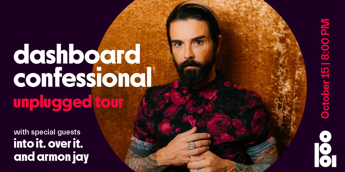 Dashboard Confessional - Unplugged Tour promotional image