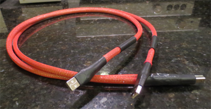 YFS  'Split' Custom Ref USB Cable - Pure Copper  / Silv...