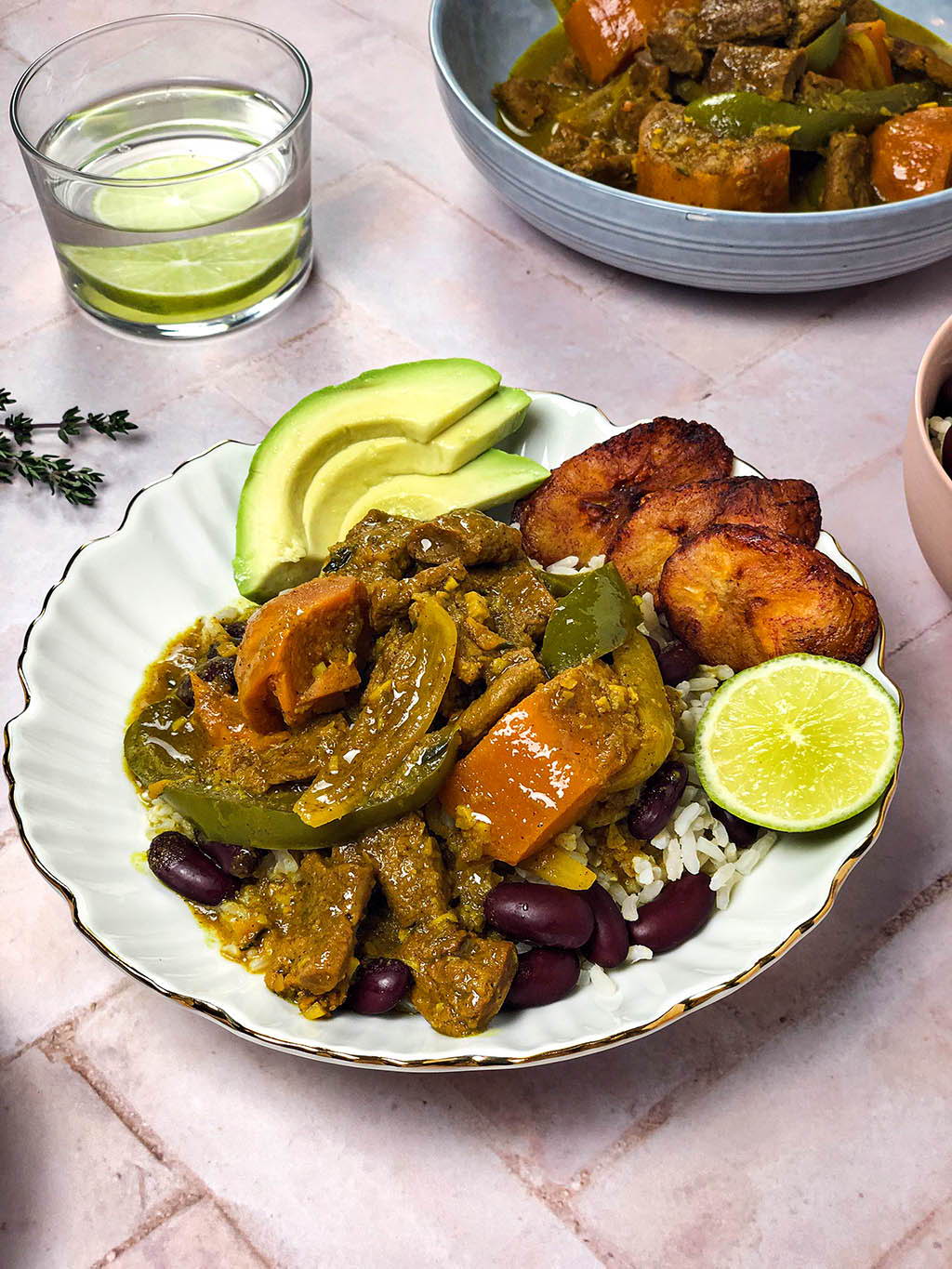 Caribische curry