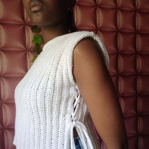 Ribbed Crochet Top