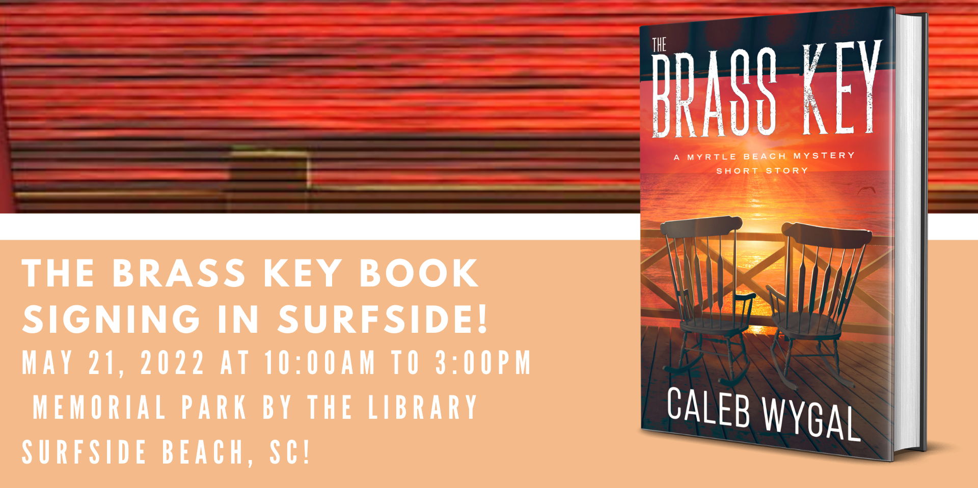 The Brass Key Book Signing in Surfside! promotional image