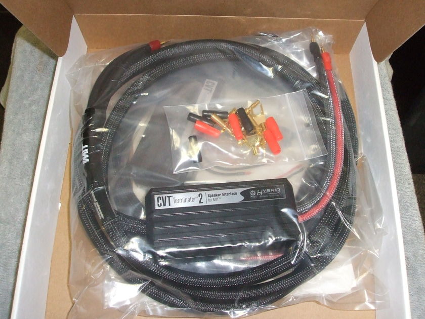 MIT CVT Terminator 2 speaker cables 10ft pair