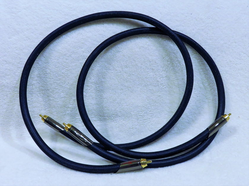 PS Audio X-Stream RCA Interconnect Cables 1 Meter Length Pair -- Very Rare Now