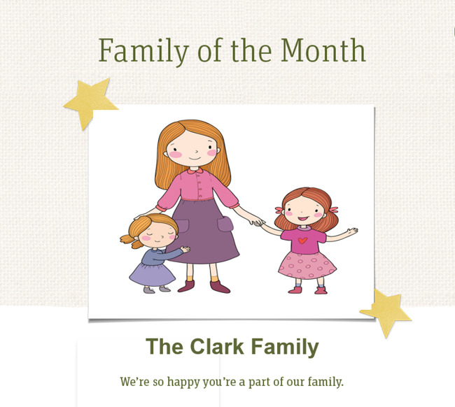 Clark Family of the Month