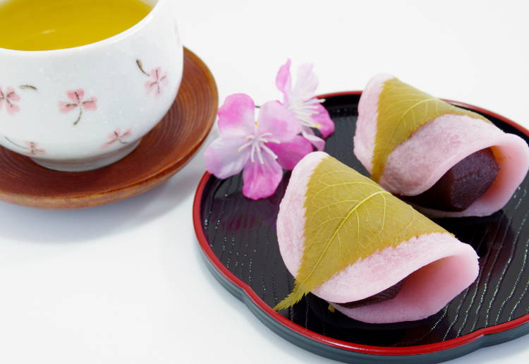 桜餅葉っぱ
