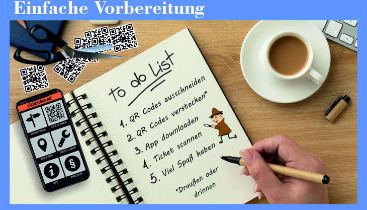 werbung qr schnitzljagd