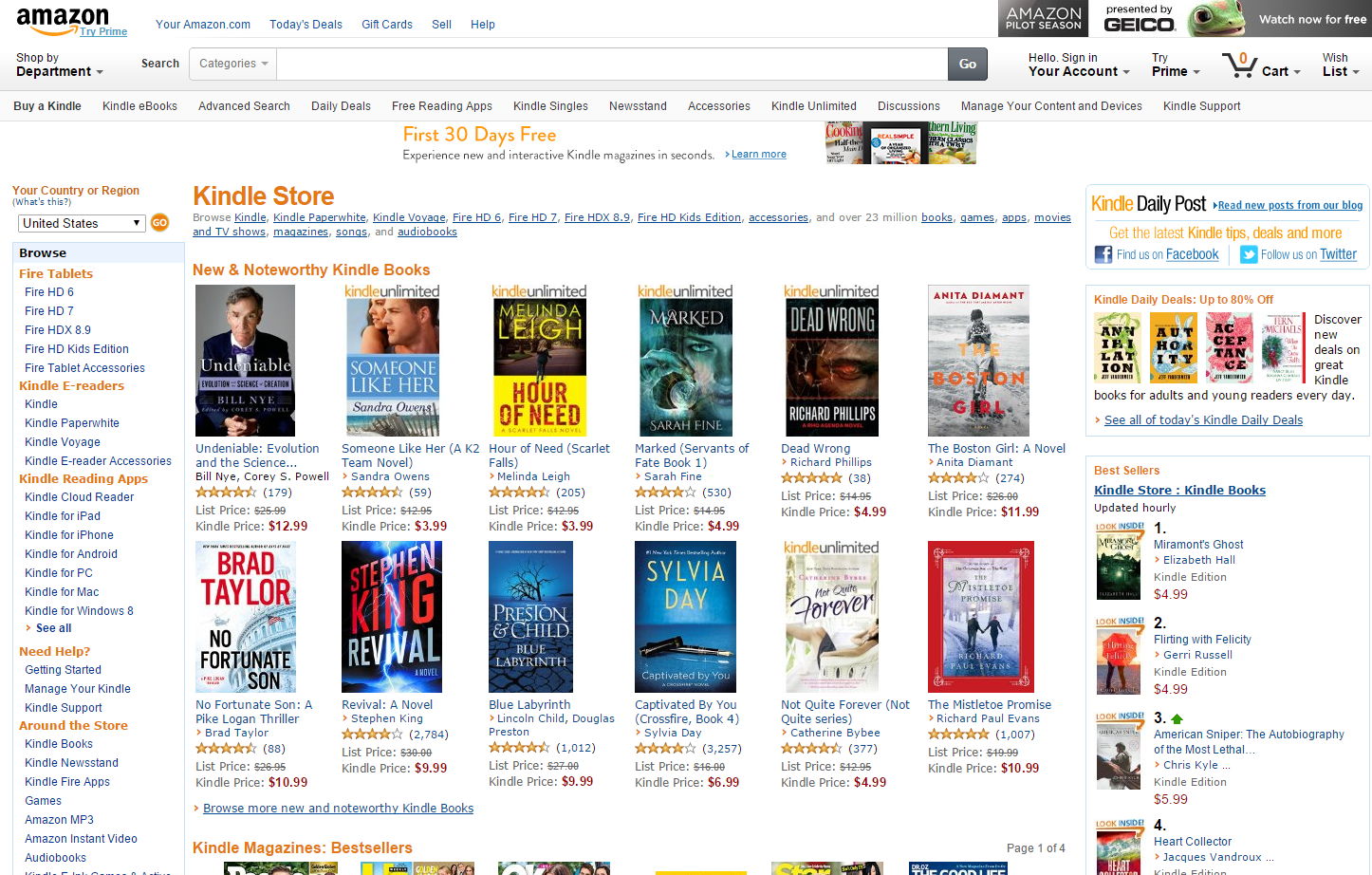 Ebook store amazon clearance