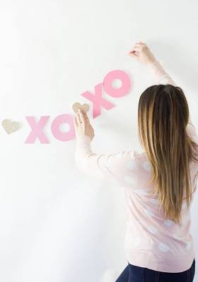 DIY XOXO Banner