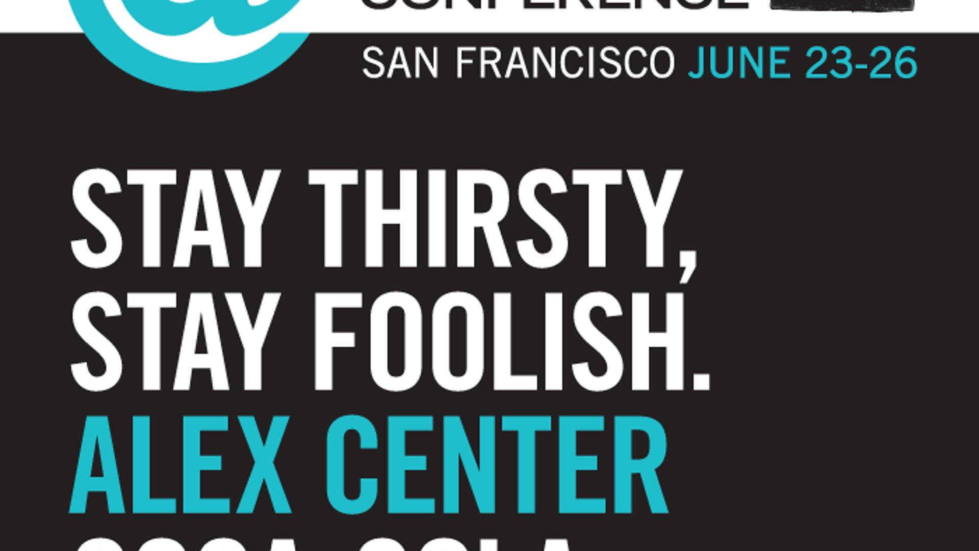 Featured image for @ The Dieline Conference: Stay Thirsty, Stay Foolish - Alex Center