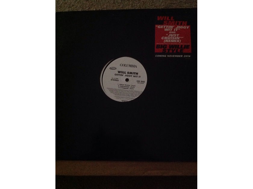 Will Smith - Gettin' Jiggy Wit It Columbia Records Promo 12 Inch EP Vinyl NM