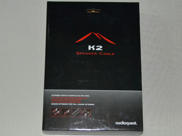AudioQuest K2  terminated speaker cable - UST plugs 8' ...