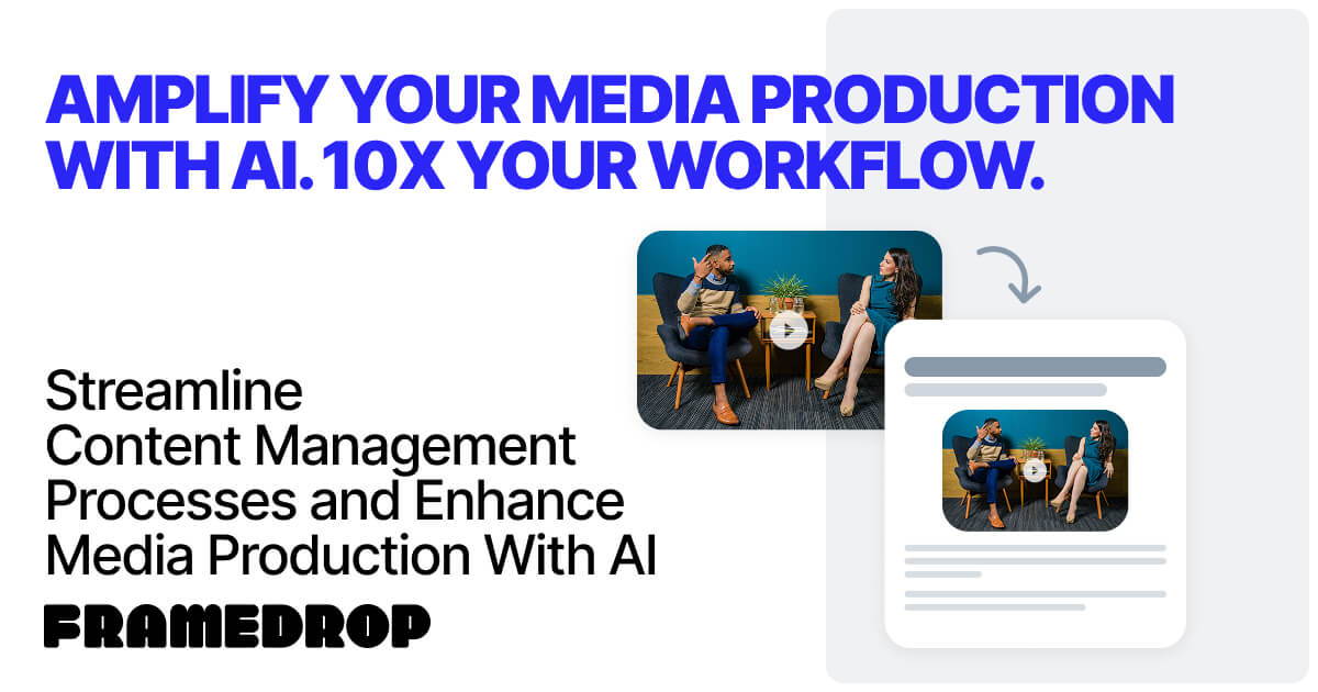 Framedrop: Content Repurposing and Distribution for Media Production with AI