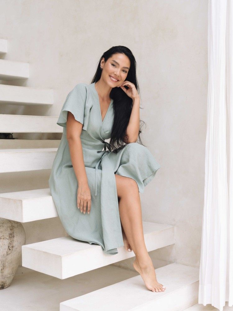 Linen-Flutter-Sleeve-Wrap-Dress-No-2-800x1000