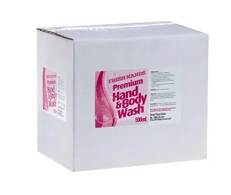 Fresh Hands 6x1L CTN -Premium Hand & Body Wash
