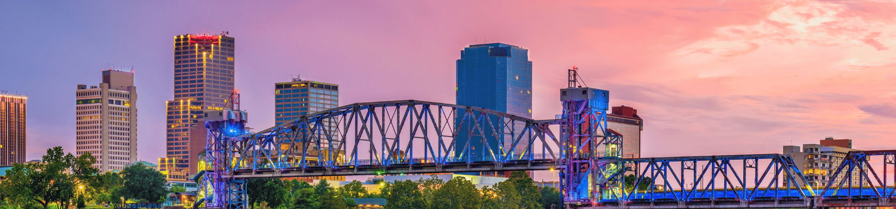 Arkansas skyline