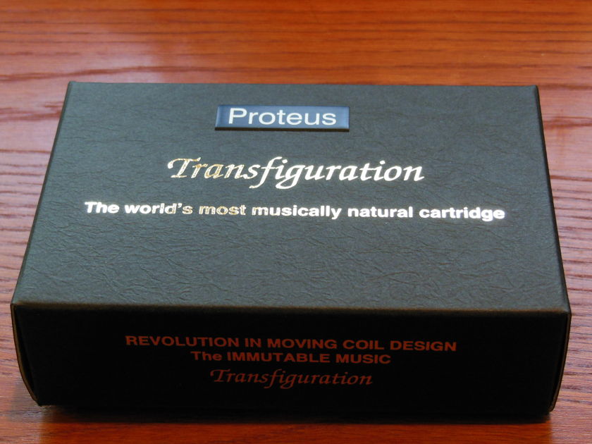Transfiguration Audio Proteus MC cartridge near new PRICE REDUCTION!!
