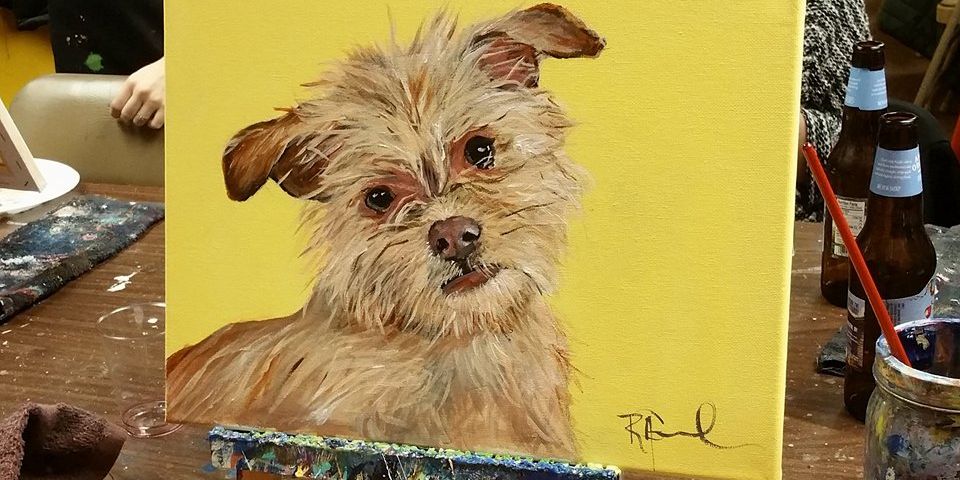 "Paint YOUR Pet"-  Guided Painting Class! promotional image