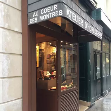 Devanture magasin Paris 17