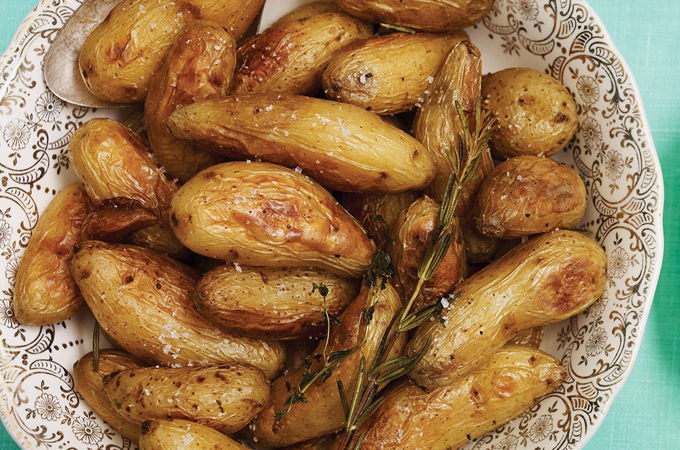 Pommes de terre confites