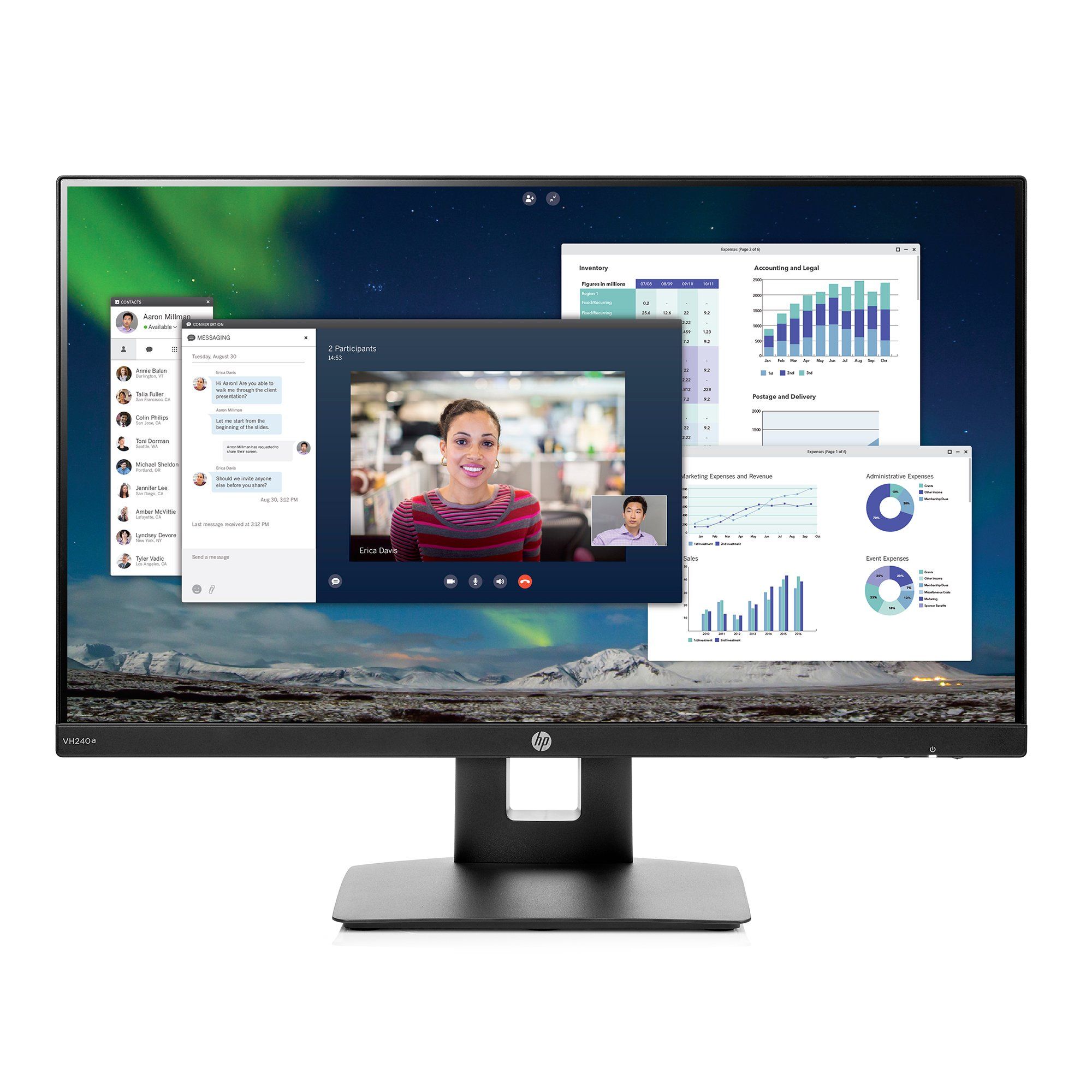 Dell Alienware Aw3418dw 2017 Vs Hp Vh240a 2017 Slant
