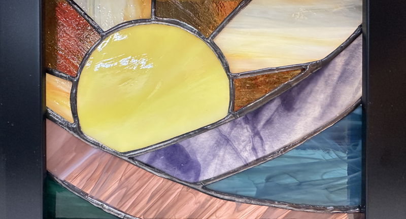 Stained Glass Framed Panel Class