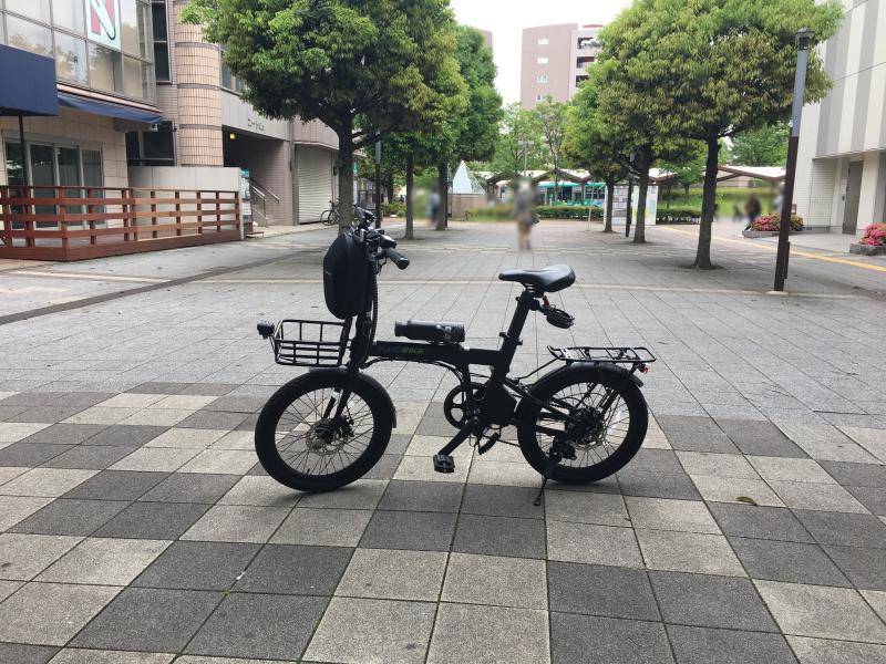 NaicibikeC2の横浜試乗会会場